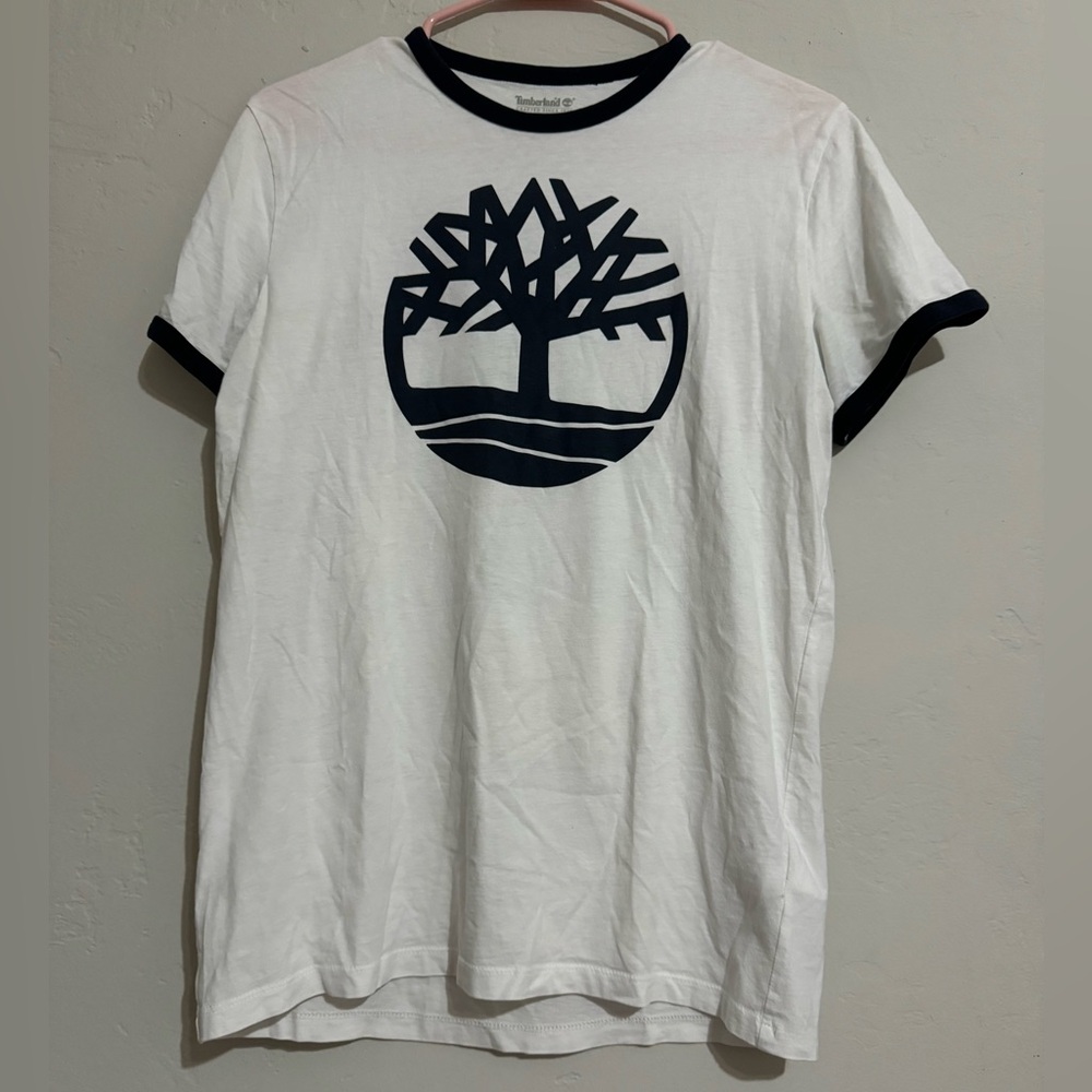 Timberland White Tee/T-shirt (S)